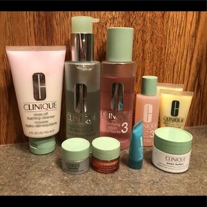 Clinique skin care lot